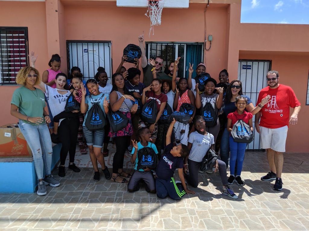 Photograph 2 from the One Smile Backpacks for school mission archive