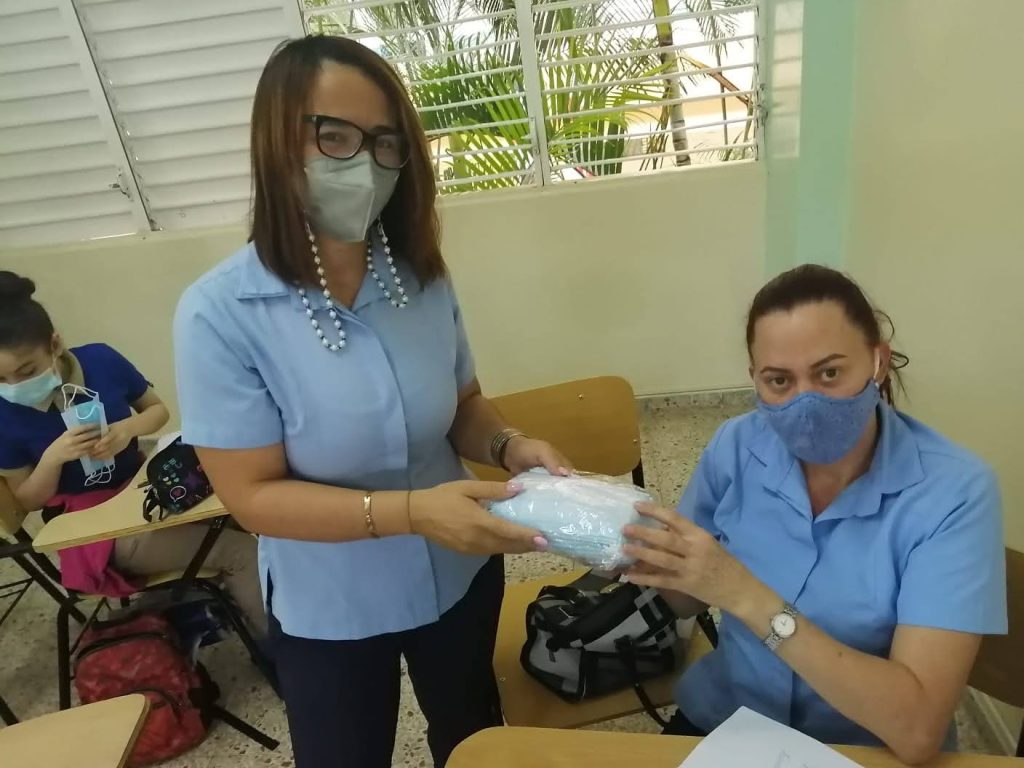 One Smile outreach in Back-to-school mask donations