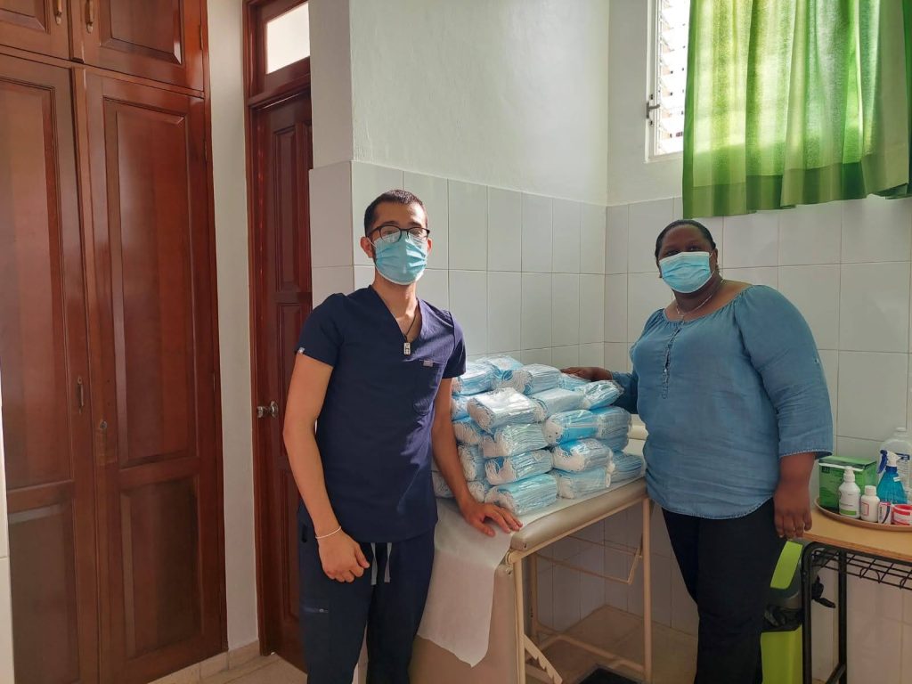 Photograph 7 from the One Smile Back-to-school mask donations mission archive